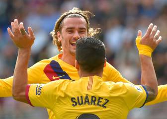Griezmann on Messi, Suárez link: