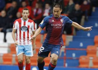 El Lugo se impone al Huesca en un partido de locura
