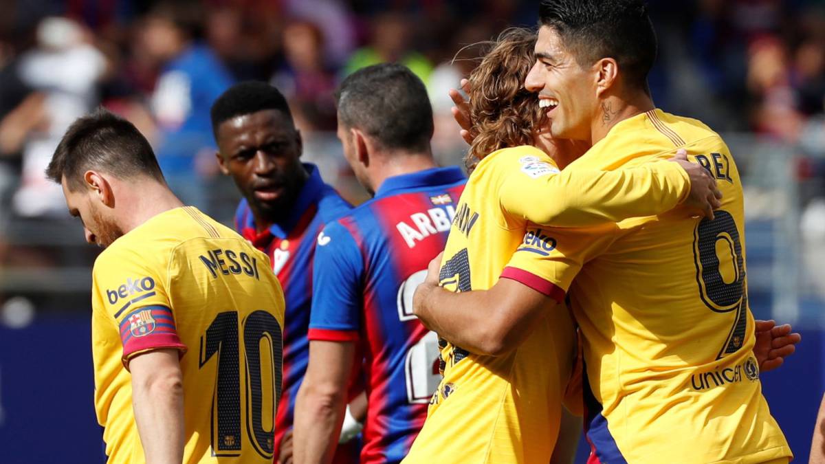 Resumen y goles del Eibar vs. Barcelona de la Liga Santander