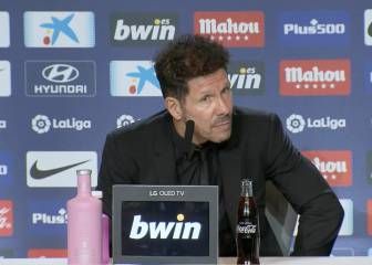 El duro mensaje de Simeone a los jugadores del Atlético de Madrid