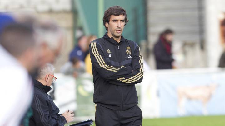 Raúl, técnico del Real Madrid Castilla.