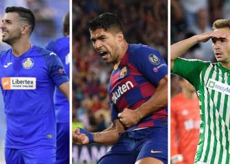 Ángel, Luis Suárez y Loren, los goleadores del curso: 7 tantos