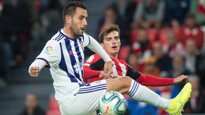 Satisfacción en el vestuario blanquivioleta con el punto