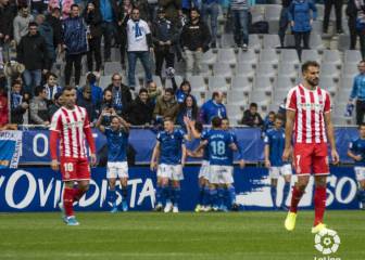 El Oviedo gana y coge aire tras un partido de locura