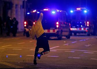 Bartomeu condena la violencia en las protestas en Cataluña
