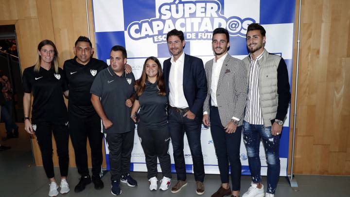 El Málaga presenta su 'Escuela Supercapacitad@s'