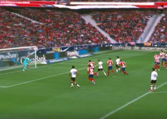 Sale a la luz el golazo de Parejo con la cámara 360º: preparen las palomitas