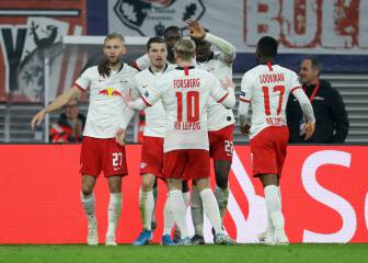 El Leipzig se impone al Zenit con un golazo de Sabitzer y es líder