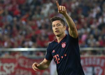 Lewandowski supera a Messi y Cristiano juntos esta temporada