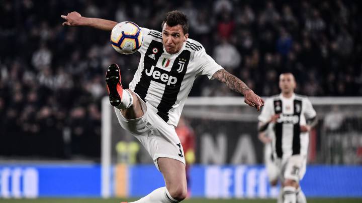 Mario Mandzukic, jugador de la Juventus.