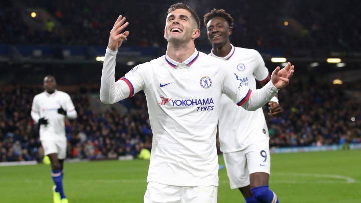 Pulisic se reivindica con un hat-trick y catapulta al Chelsea
