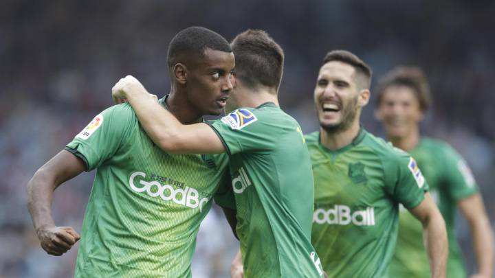 1x1 de la Real: Isak desatasca a la Real en Vigo