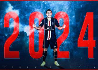 Verratti renueva hasta 2024