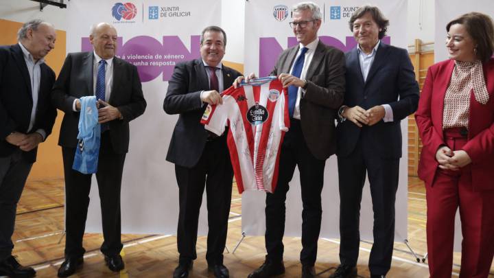 El Lugo y el Breogán se alían contra la violencia de genero