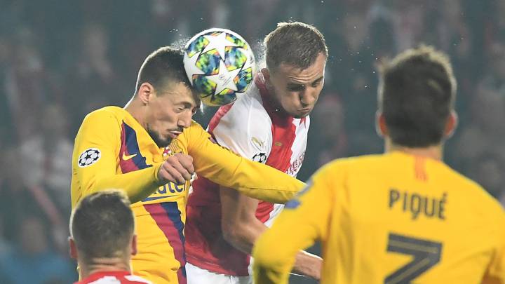 El Barça-Slavia, de alto riesgo