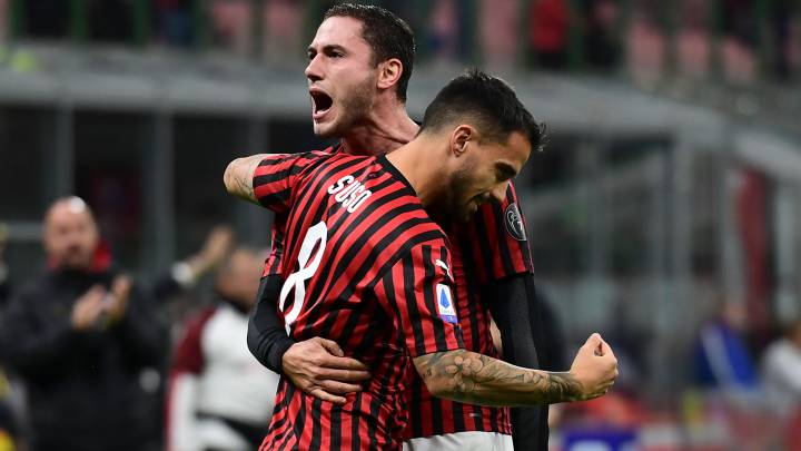 El Milán levanta cabeza con un golazo de Suso