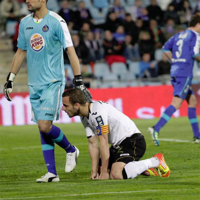 Roberto Soldado vuelve a Getafe con el granada