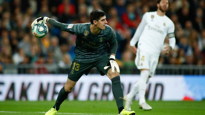 Courtois: "Para mí es penalti"