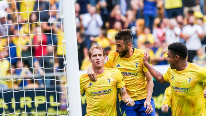 Álex Fernández, el faro ofensivo del Cádiz