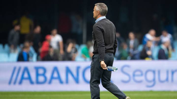 Fran Escribá, exentrenador del Celta.