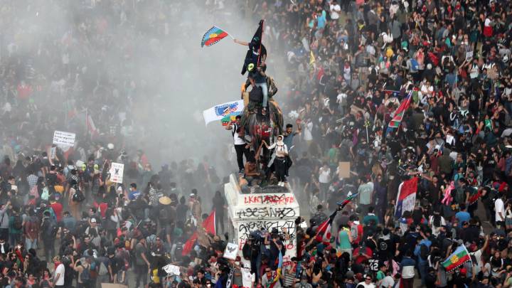 Protestas en Chile.