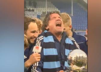 Salen campeones y el director deportivo se desvanece