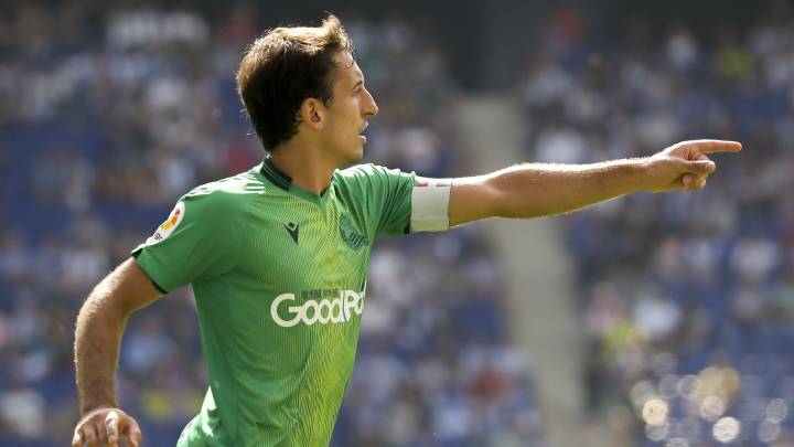 Mikel Oyarzabal, jugador de la Real Sociedad.