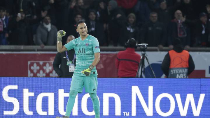 Keylor, nominado a jugador de la jornada en Champions