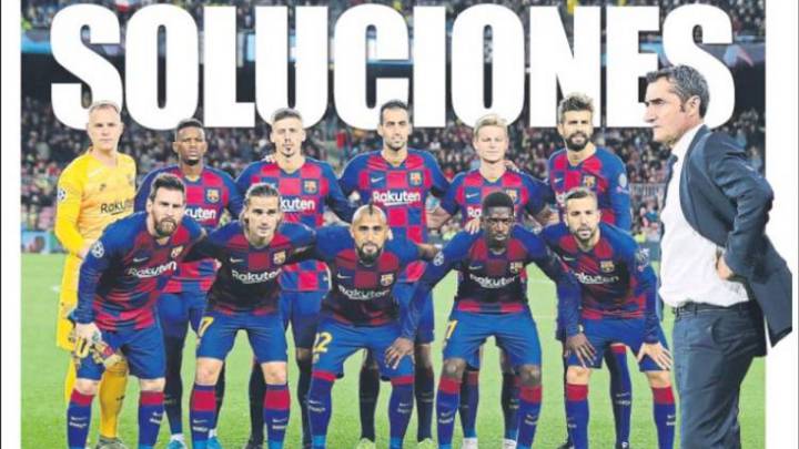La prensa catalana exige una reacción del Barça