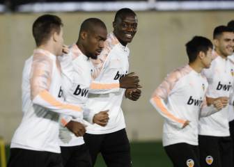 Diakhaby no se entrena y tiene difícil estar frente al Granada