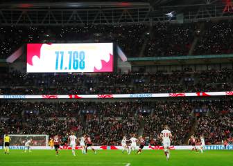 77.768 personas en el Inglaterra - Alemania femenino de Wembley