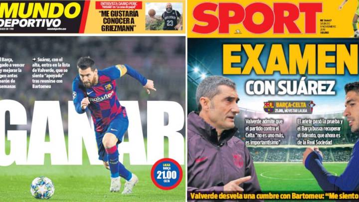 El entorno culé presiona antes del Celta