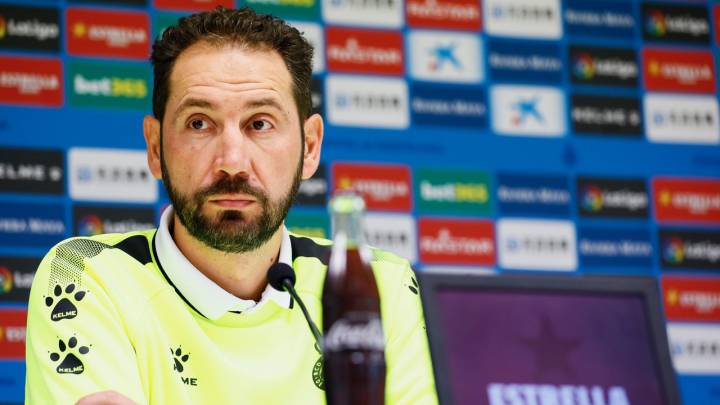 Machín: "No queremos ser un convidado de piedra del Atlético"