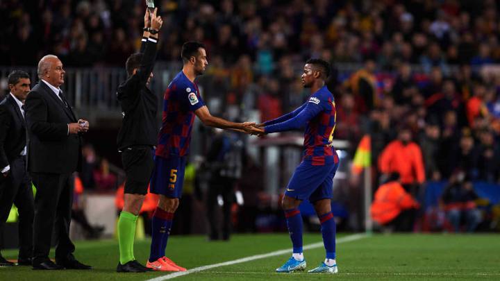 Valverde, sin laterales: Semedo, lesionado y Sergi Roberto vio la quinta amarilla