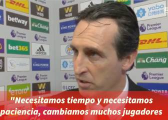 Emery pide 'clemencia' en público en su peor momento con Luis Enrique sonando ya para el Arsenal