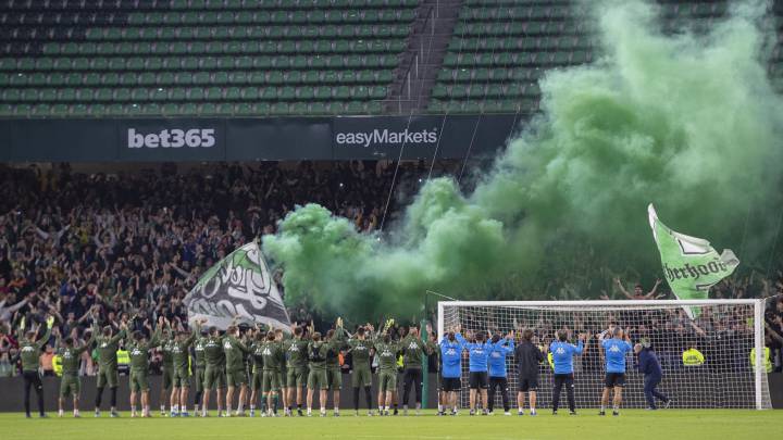 Posibles alineaciones en el derbi entre el Betis y el Sevilla