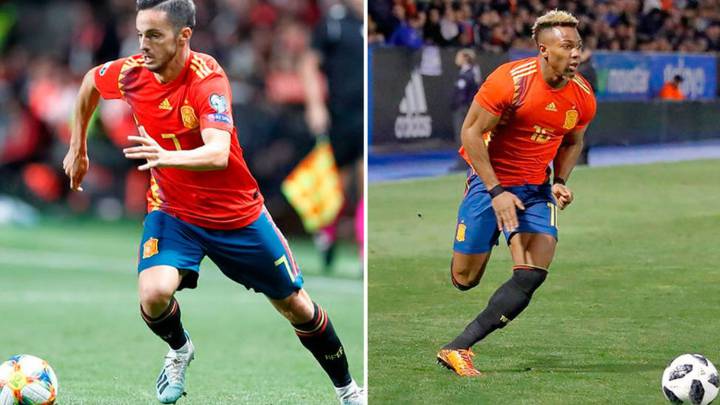 Otro imprevisto para Robert Moreno: Adama Traoré se lesiona y Sarabia le sustituye
