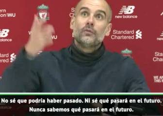 Guardiola estalla con pregunta del VAR: Golpes a la mesa...