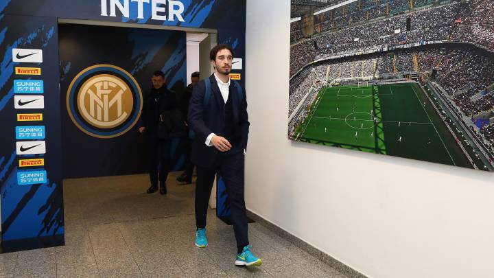 Vrsaljko, durante su estancia en el Inter.