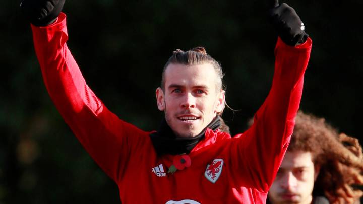 Gales Bale: juega más con su selección que con el Madrid.