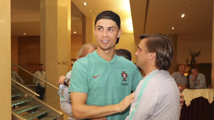 Cristiano aleja rumores al entrenarse con Portugal