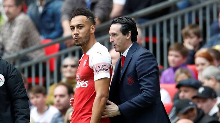 Otro problema para Emery: Aubameyang y sus 'me gusta' a las críticas al técnico