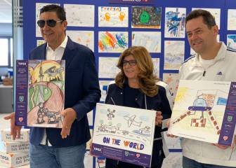 Burgos y Roncero presentan la campaña solidaria de TIPSA