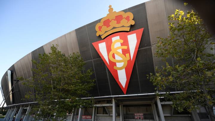 El estadio de El Molinón.