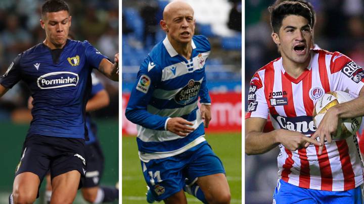 Nehuén Pérez, Víctor Mollejo y Nicolás Ibáñez.