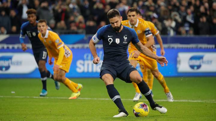 Francia - Moldavia en directo: clasificación Euro 2020, en vivo