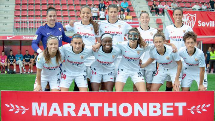 Jugadoras del Sevilla.