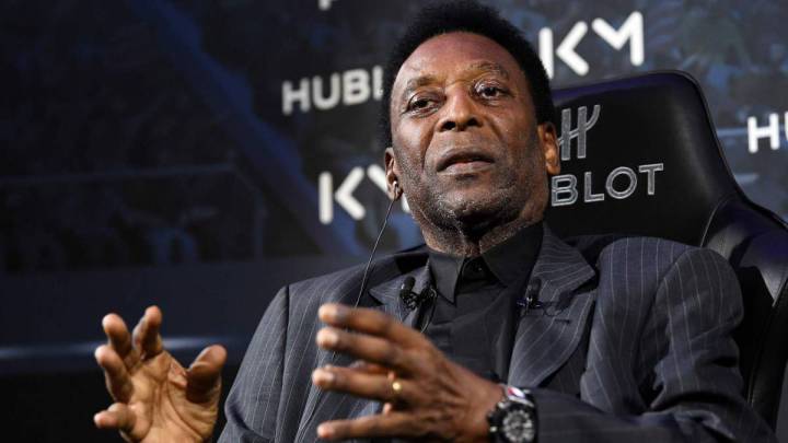 El exxjugador brasileño, Pelé.