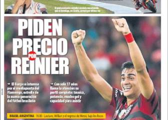 Barcelona enquire about Flamengo starlet Reiner