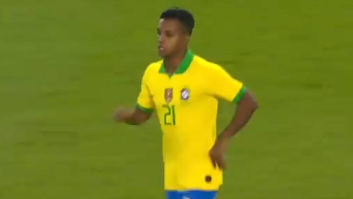 Rodrygo debuta con Brasil